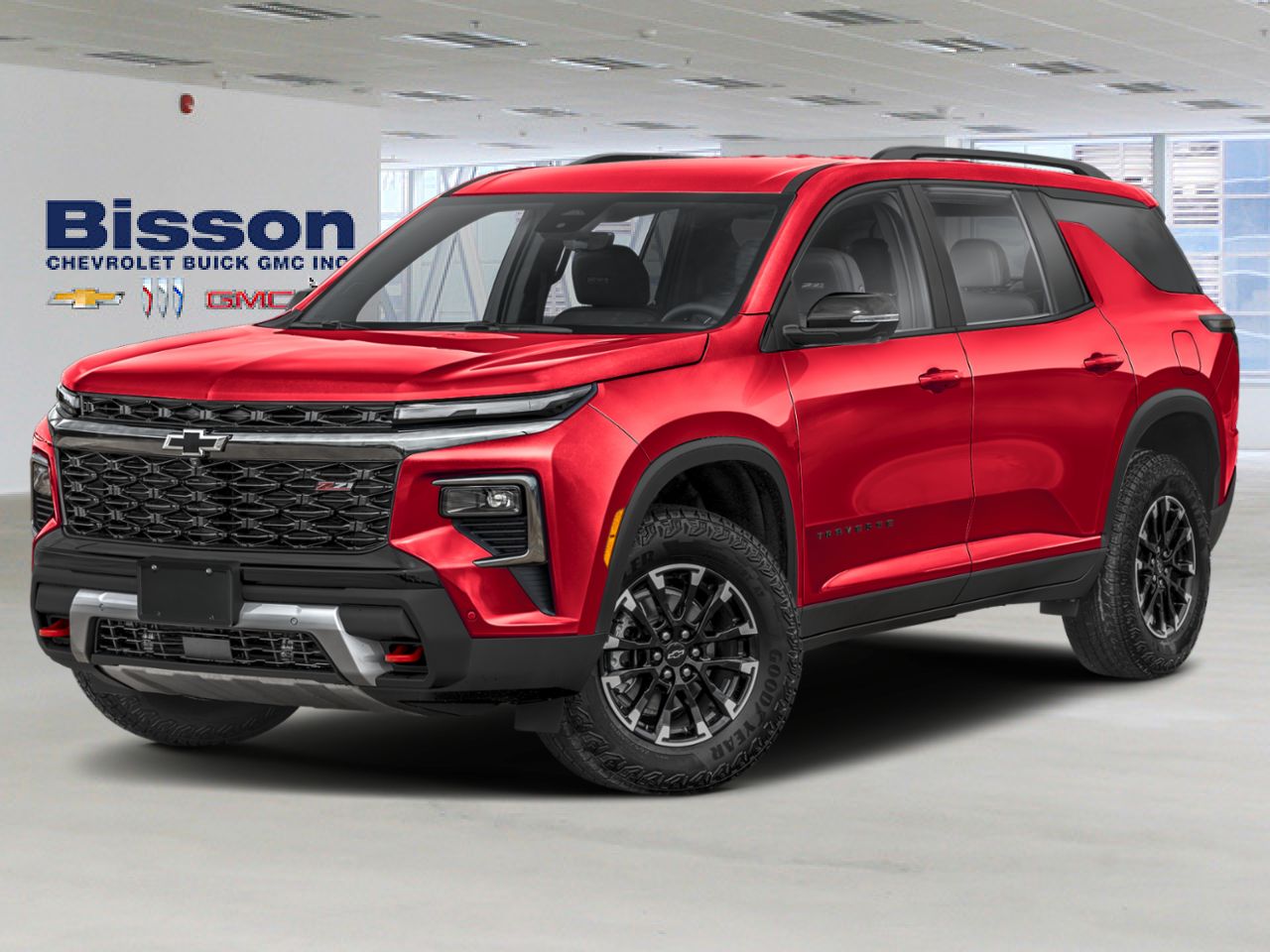 Chevrolet Traverse Z71 4 portes TI 2026 Teinte rouge &eacute;clatant Thetford Mines - photo #0