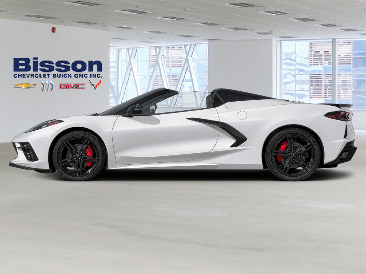 2026 Chevrolet Corvette Stingray cabriolet 2 portes avec 2LT White Thetford Mines - photo #2