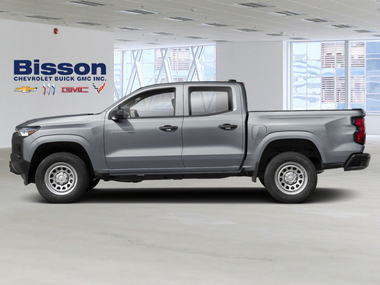 Chevrolet Colorado WT cabine multiplace 4RM 2026 Gris sterling m&eacute;tallis&eacute; Thetford Mines - photo #2