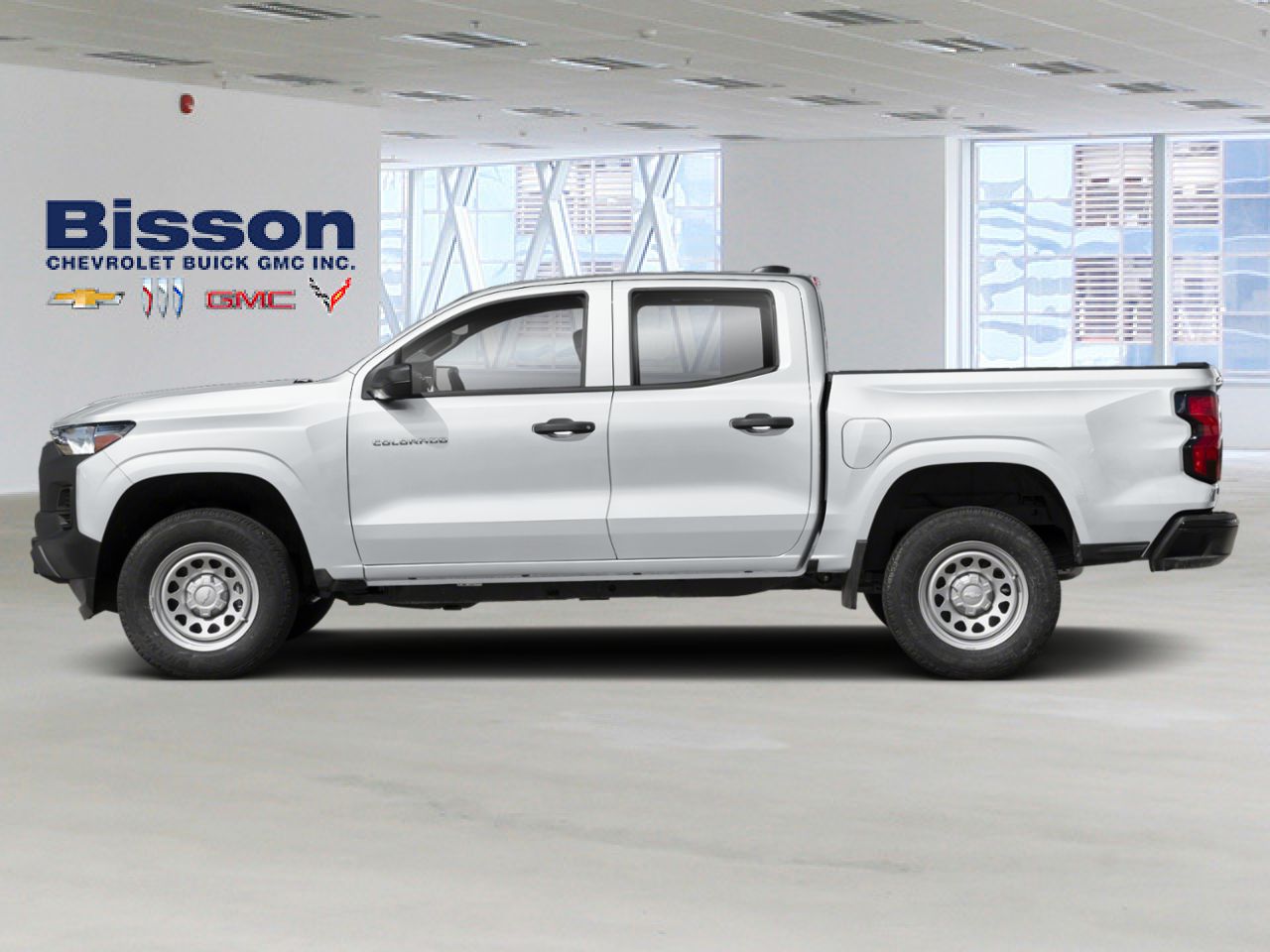 Chevrolet Colorado WT cabine multiplace 4RM 2026 Blanc Thetford Mines - photo #2