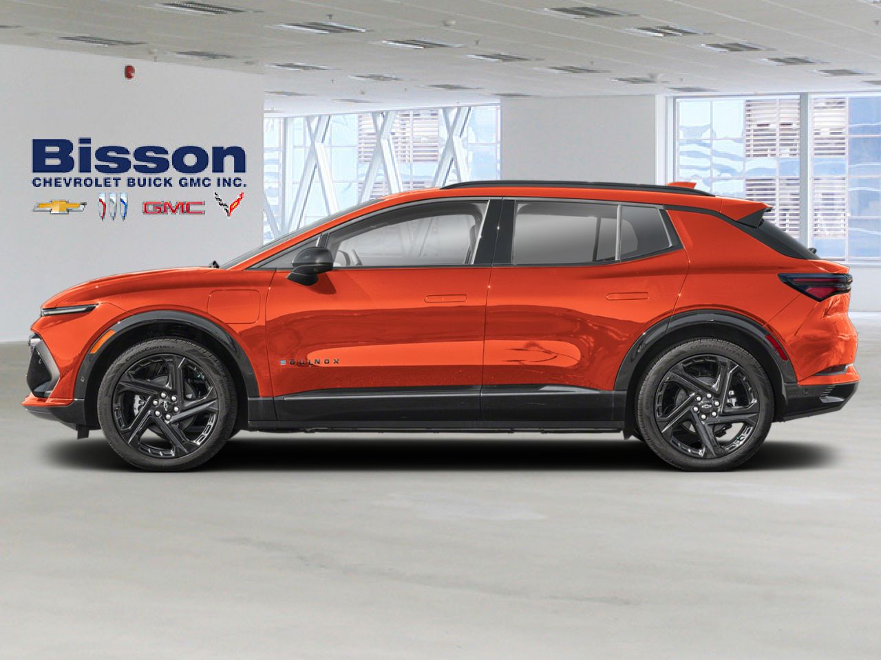 Chevrolet Equinox EV 4 portes RS 2026 Orange habanero Thetford Mines - photo #1