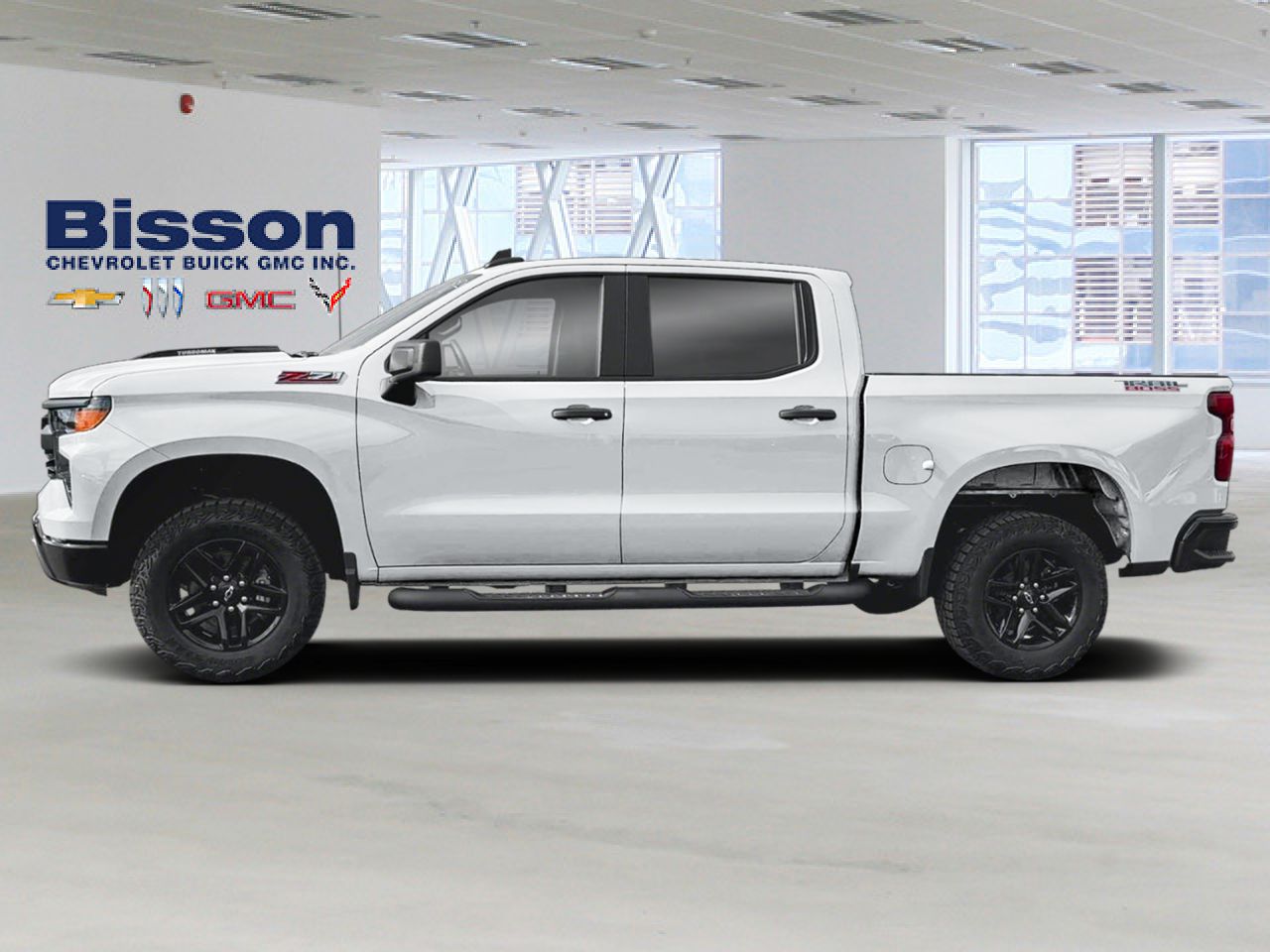 2026 Chevrolet Silverado 1500 Custom Trail Boss cabine multiplace 4RM 157 po White Thetford Mines - photo #1