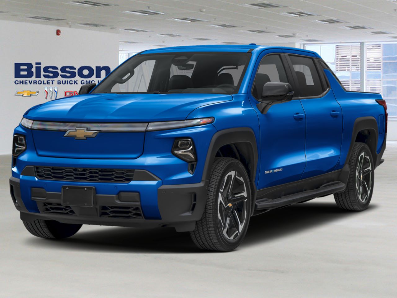 Chevrolet Silverado EV LT &agrave; autonomie prolong&eacute;e &agrave; cabine multiplace e4RM 2025 Bleu d&eacute;ferlante m&eacute;tallis&eacute; Thetford Mines - photo #0