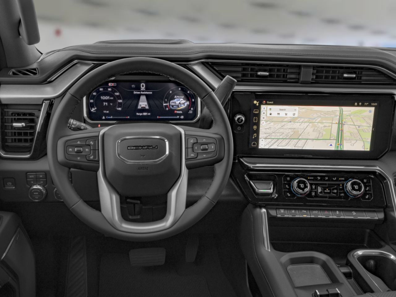 GMC Sierra 2500HD Denali cabine multiplace 4RM 159 po 2026 Blanc glacier 3 couches Thetford Mines - photo #6