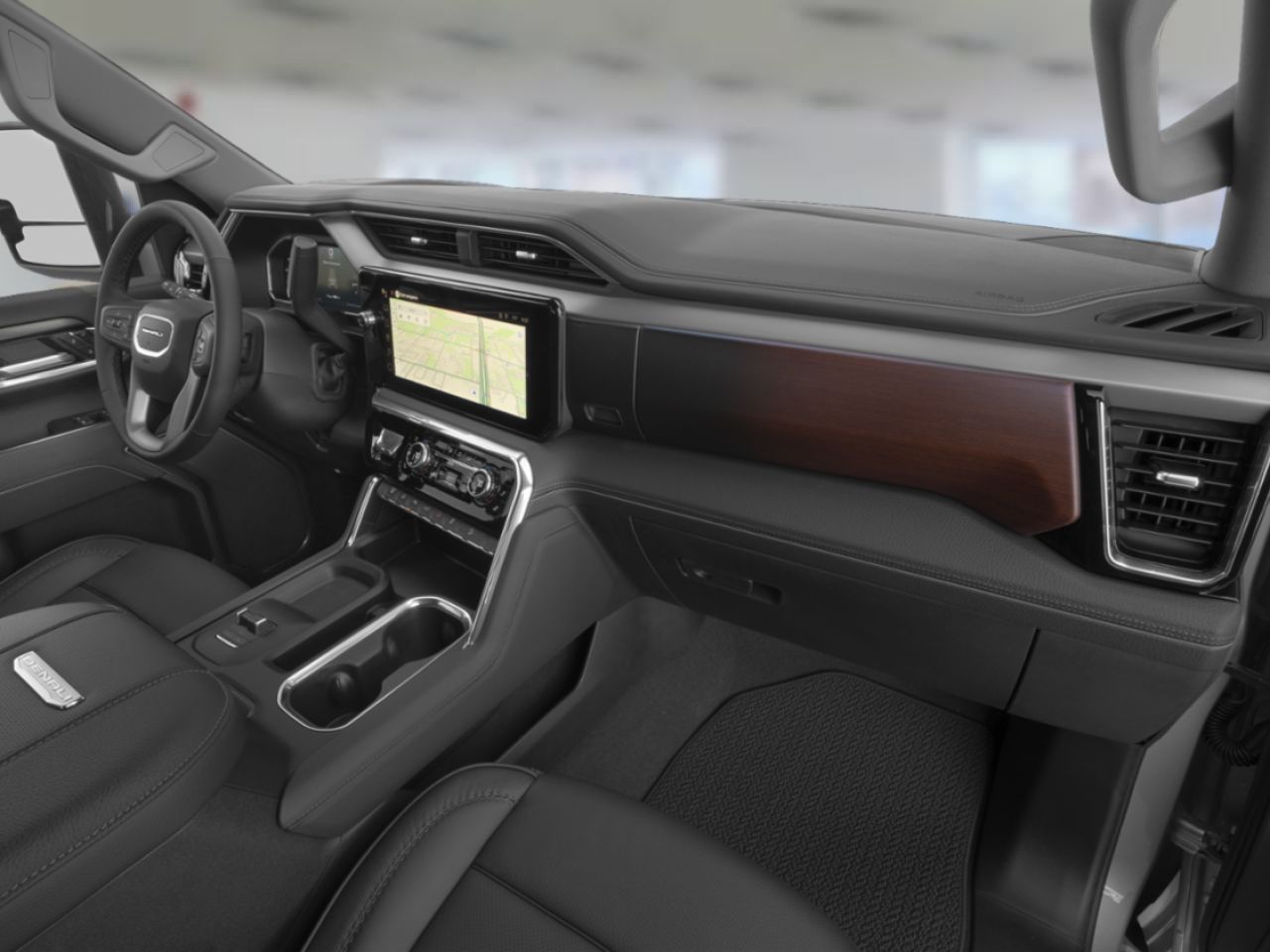GMC Sierra 2500HD Denali cabine multiplace 4RM 159 po 2026 Blanc glacier 3 couches Thetford Mines - photo #9