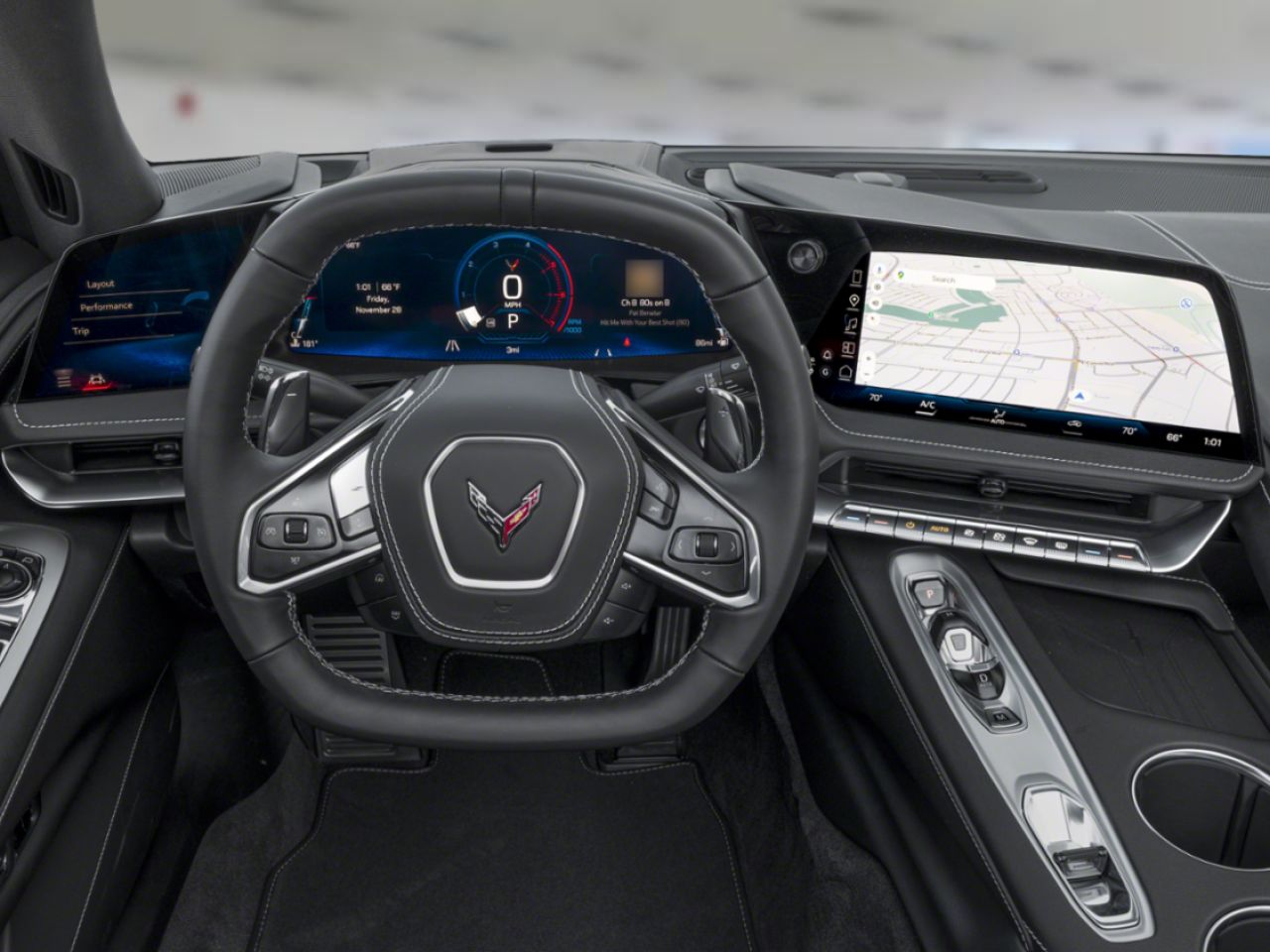 2026 Chevrolet Corvette Stingray cabriolet 2 portes avec 2LT White Thetford Mines - photo #4