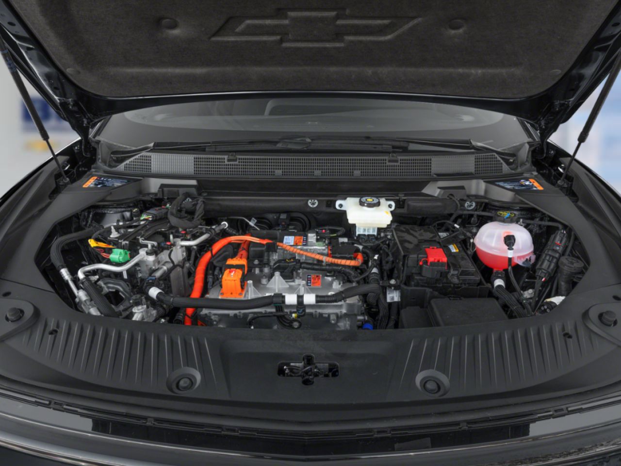 Chevrolet Equinox EV 4 portes RS 2026 Orange habanero Thetford Mines - photo #4