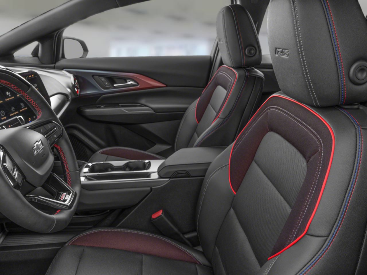 Chevrolet Equinox EV 4 portes RS 2026 Orange habanero Thetford Mines - photo #8