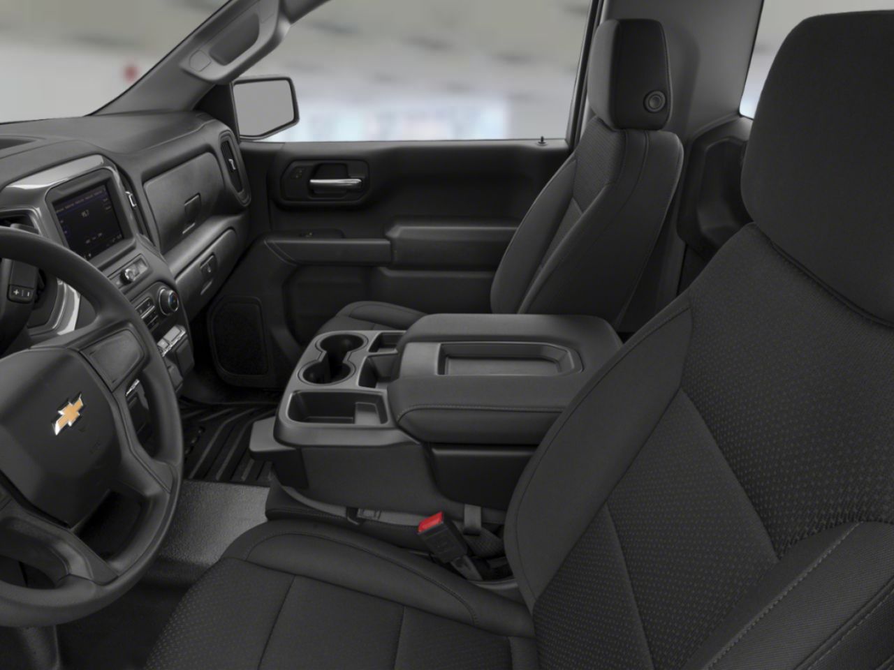 Chevrolet Silverado 1500 WT cabine classique 4RM 140 po 2026 Blanc Thetford Mines - photo #8