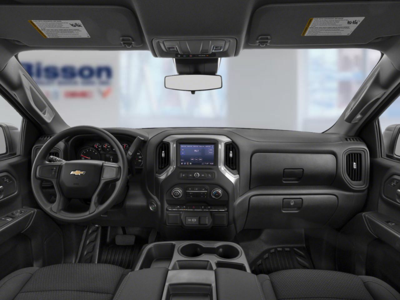 Chevrolet Silverado 1500 WT cabine classique 4RM 140 po 2026 Blanc Thetford Mines - photo #10