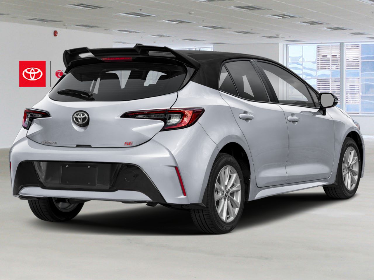 2026 Toyota COROLLA HATCHBACK CLASSIC SILVER METALLIC WITH BLACK ROOF Mississauga - photo #1