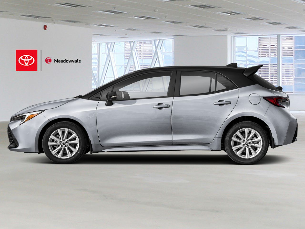 2026 Toyota COROLLA HATCHBACK CLASSIC SILVER METALLIC WITH BLACK ROOF Mississauga - photo #2