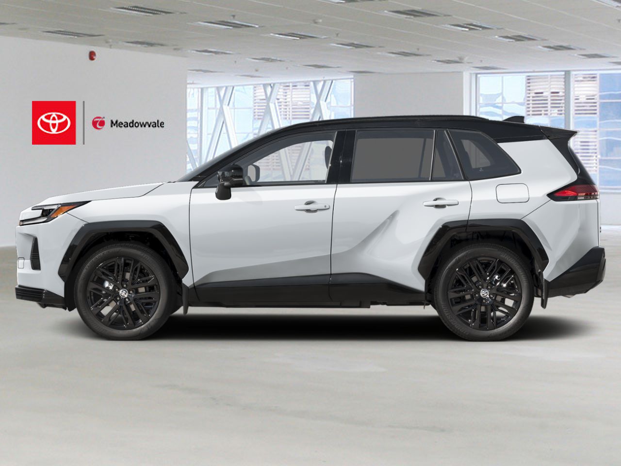 2026 TOYOTA RAV4 TECH PACKAGE Wind Chill Pearl w/Black Roof Mississauga - photo #1
