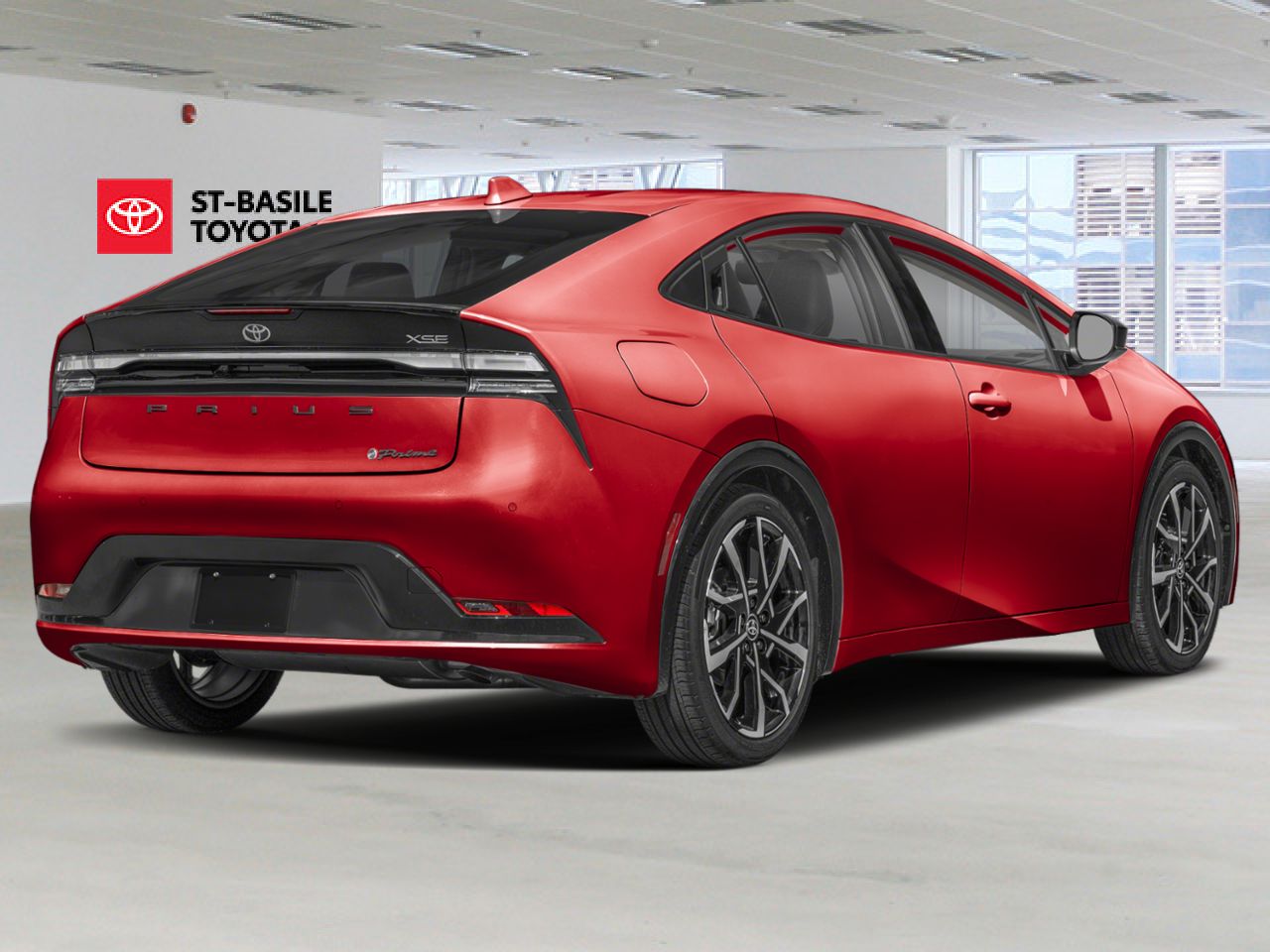 TOYOTA Prius hybride branchable 2026 Rouge supersonique Saint-Basile-le-Grand - photo #2