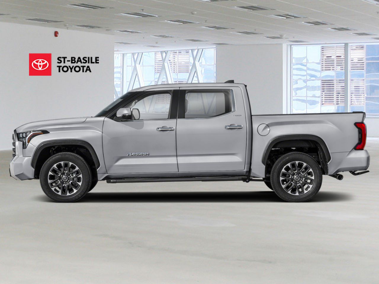 Gray 2026 Toyota Tundra Limited CrewMax Cab 4WD Pickup Truck Four-Wheel Drive Automatic