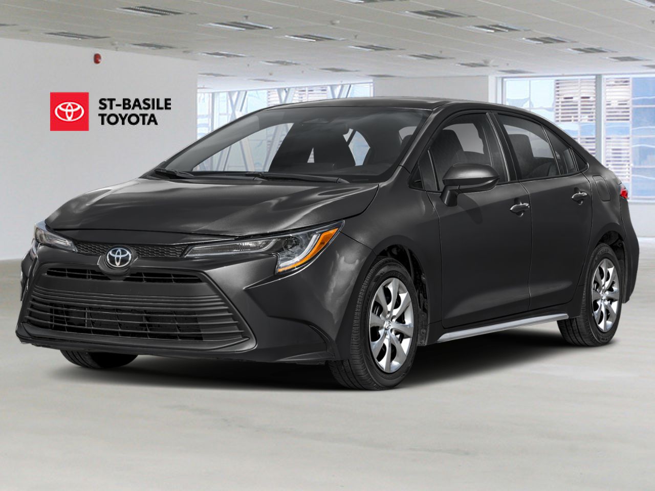 Black 2026 Toyota Corolla Sedan Front-Wheel Drive Continuously Variable Transmission