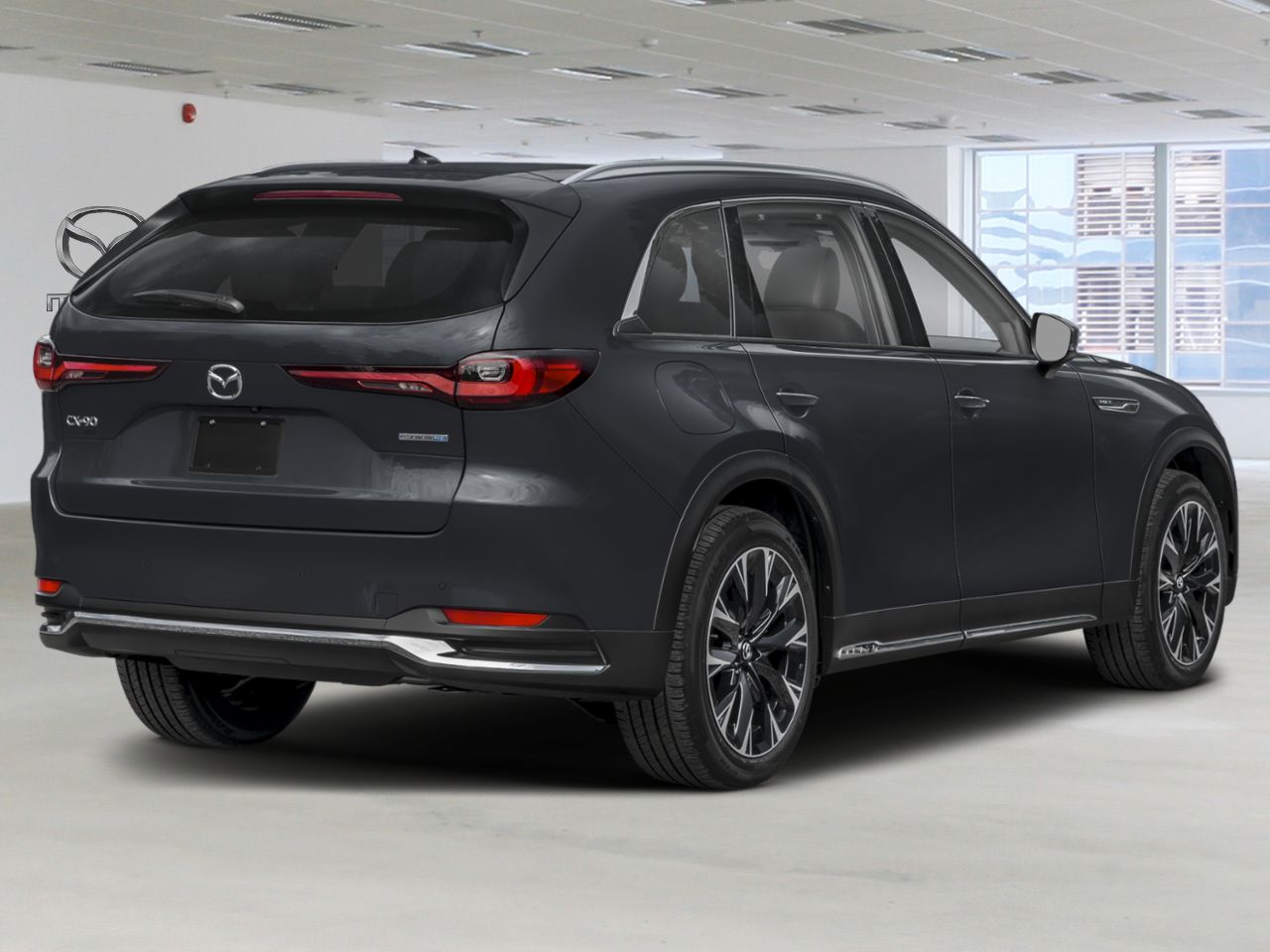 2026 Mazda CX-90 PHEV Jet Black Mica Rouyn-Noranda - photo #2