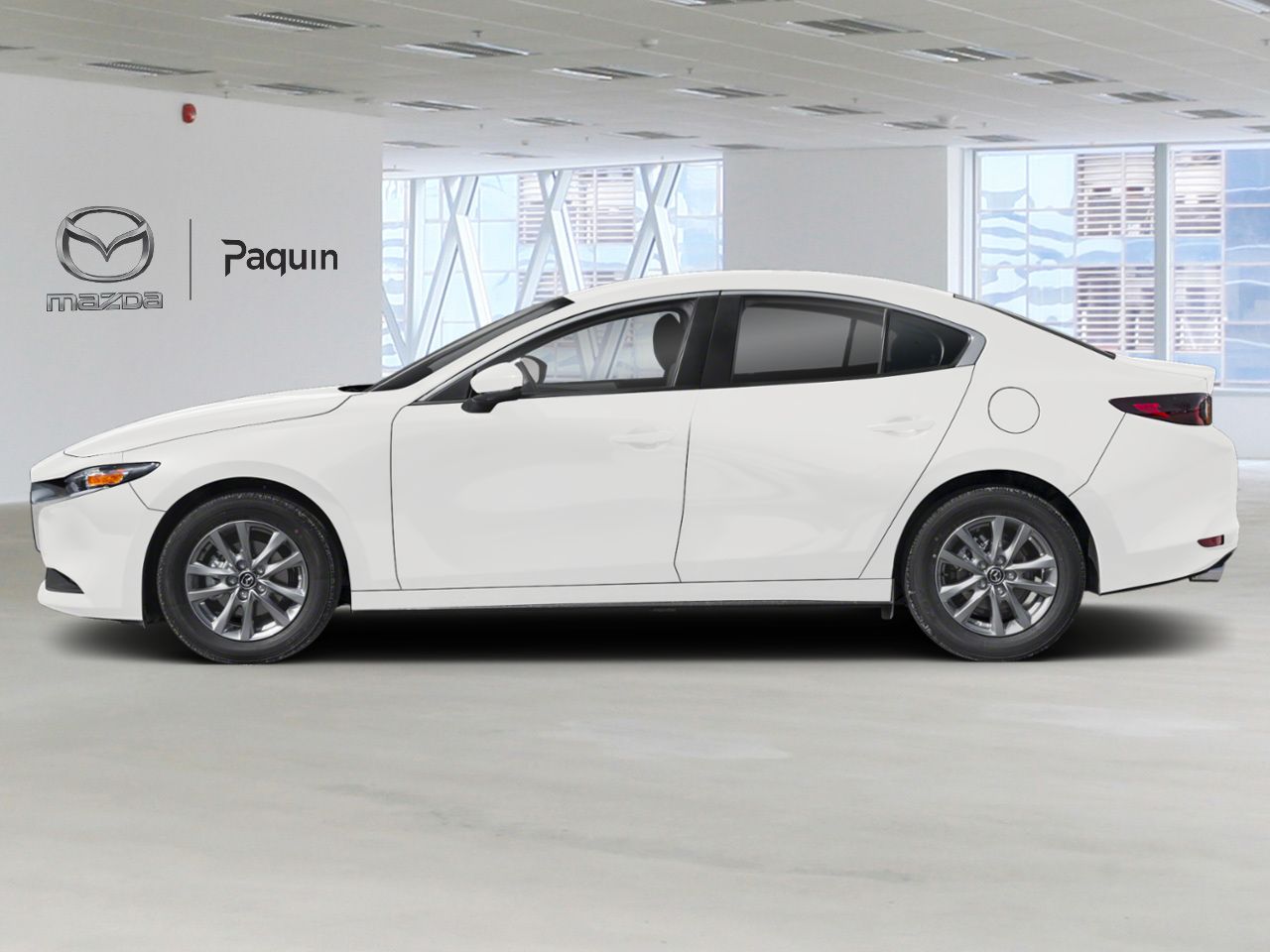Mazda Mazda3 2026 Blanc neige nacr&eacute; Rouyn-Noranda - photo #2