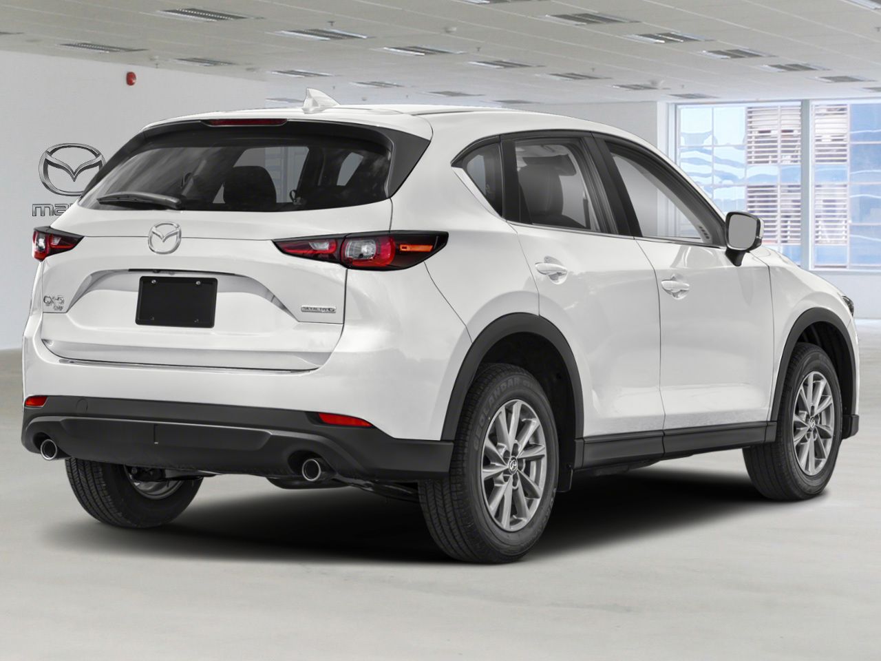 2025 Mazda CX-5 Rhodium White Metallic Rouyn-Noranda - photo #2