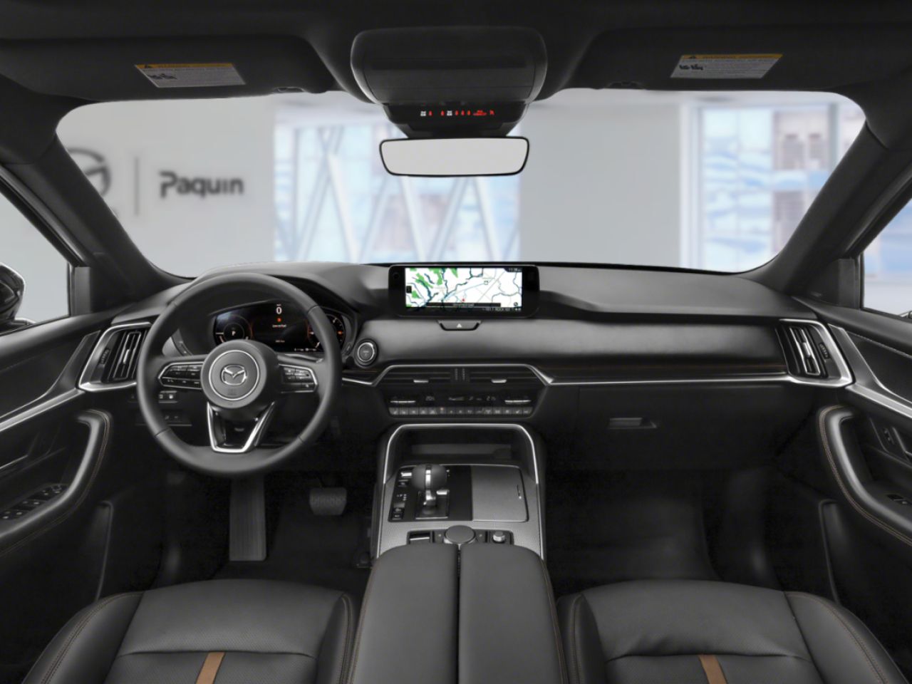 2026 Mazda CX-90 PHEV Jet Black Mica Rouyn-Noranda - photo #7
