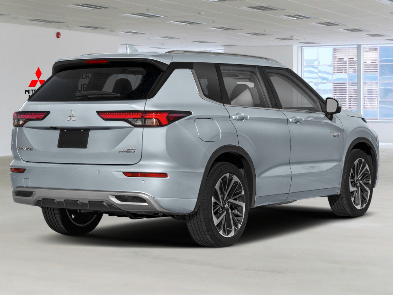 2026 Mitsubishi Outlander Plug-In Hybrid Moonstone Grey Premium Finish Rouyn-Noranda - photo #2