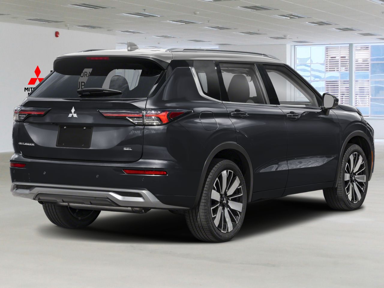 Mitsubishi Outlander GT S-AWC 2026 Noir diamant/toit argent Rouyn-Noranda - photo #1