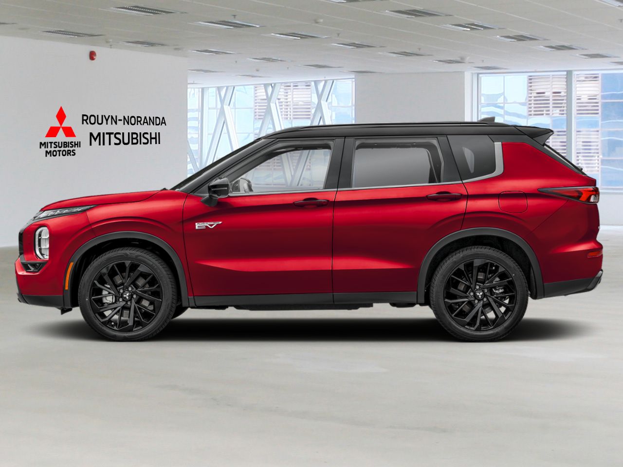 Mitsubishi Outlander PHEV GT NOIR S-AWC 2026 Diamant rouge/Toit noir Rouyn-Noranda - photo #2