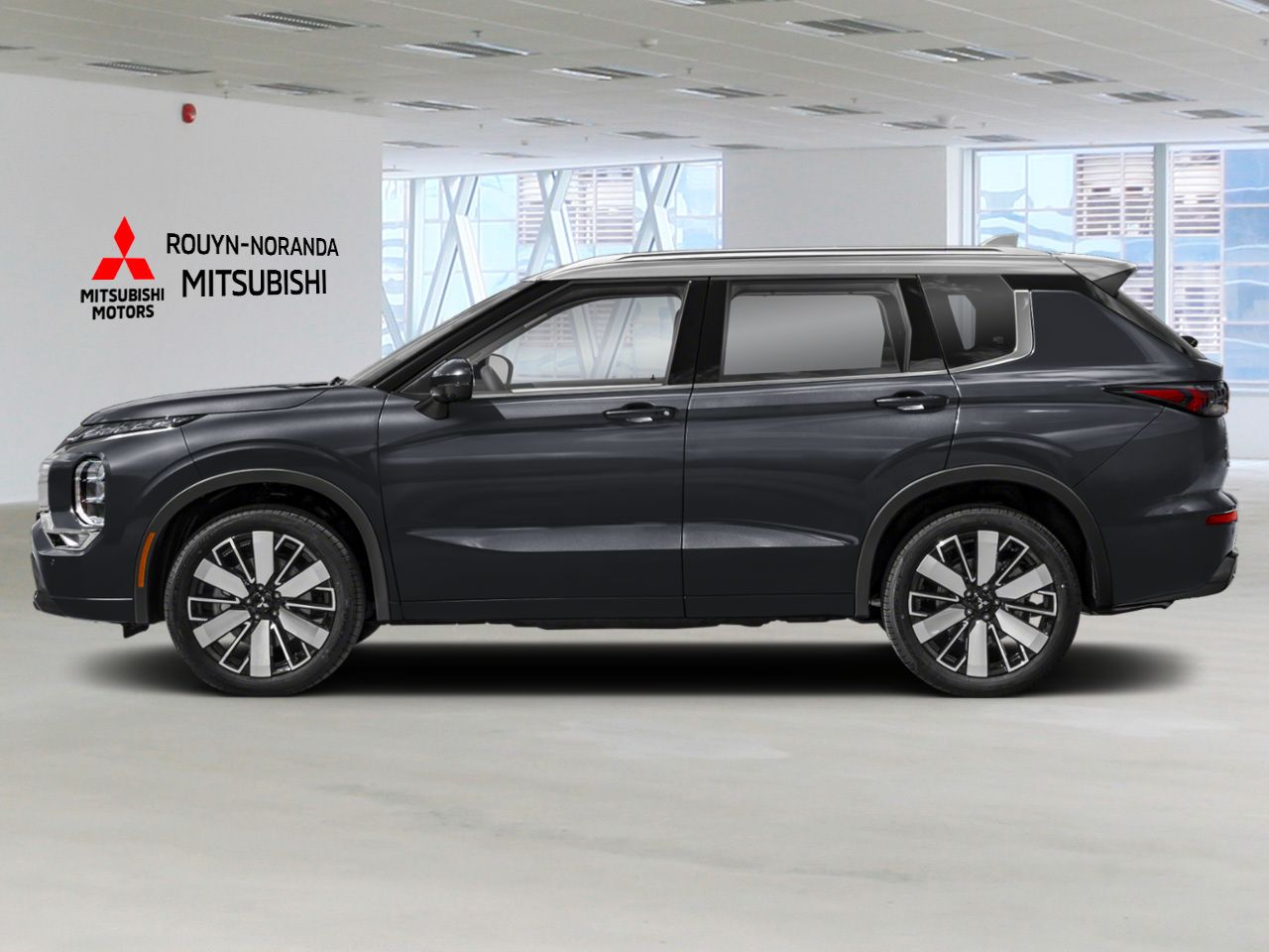 Mitsubishi Outlander GT S-AWC 2026 Noir diamant/toit argent Rouyn-Noranda - photo #2
