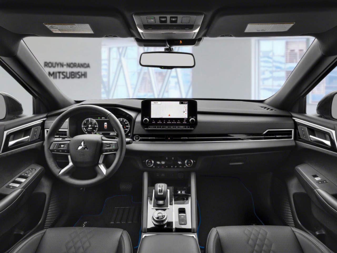 Mitsubishi Outlander PHEV GT NOIR S-AWC 2026 Diamant rouge/Toit noir Rouyn-Noranda - photo #9