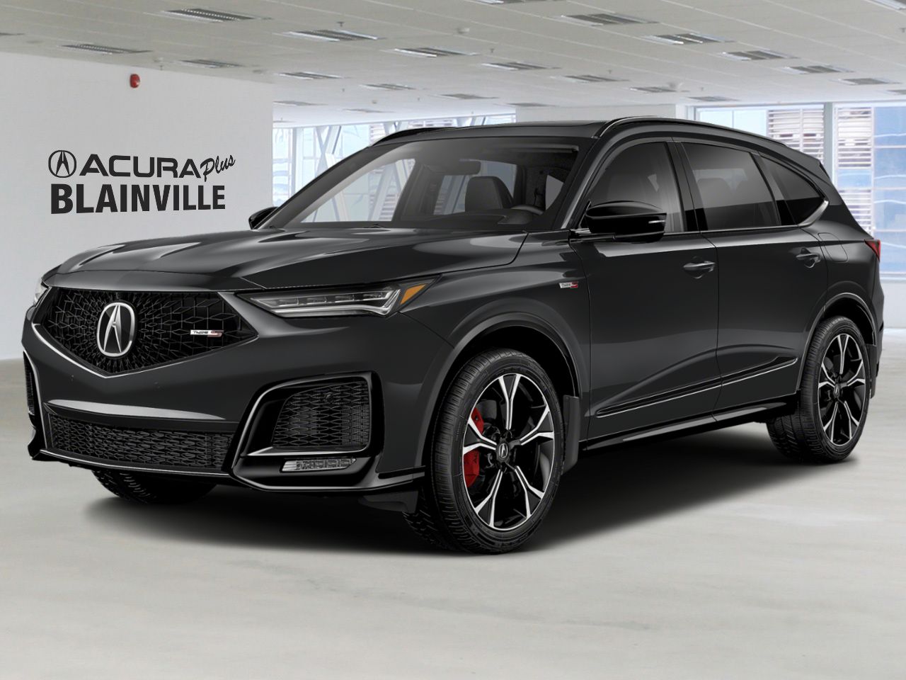 Acura MDX 2026 Noir majestueux nacr&eacute; Blainville - photo #0