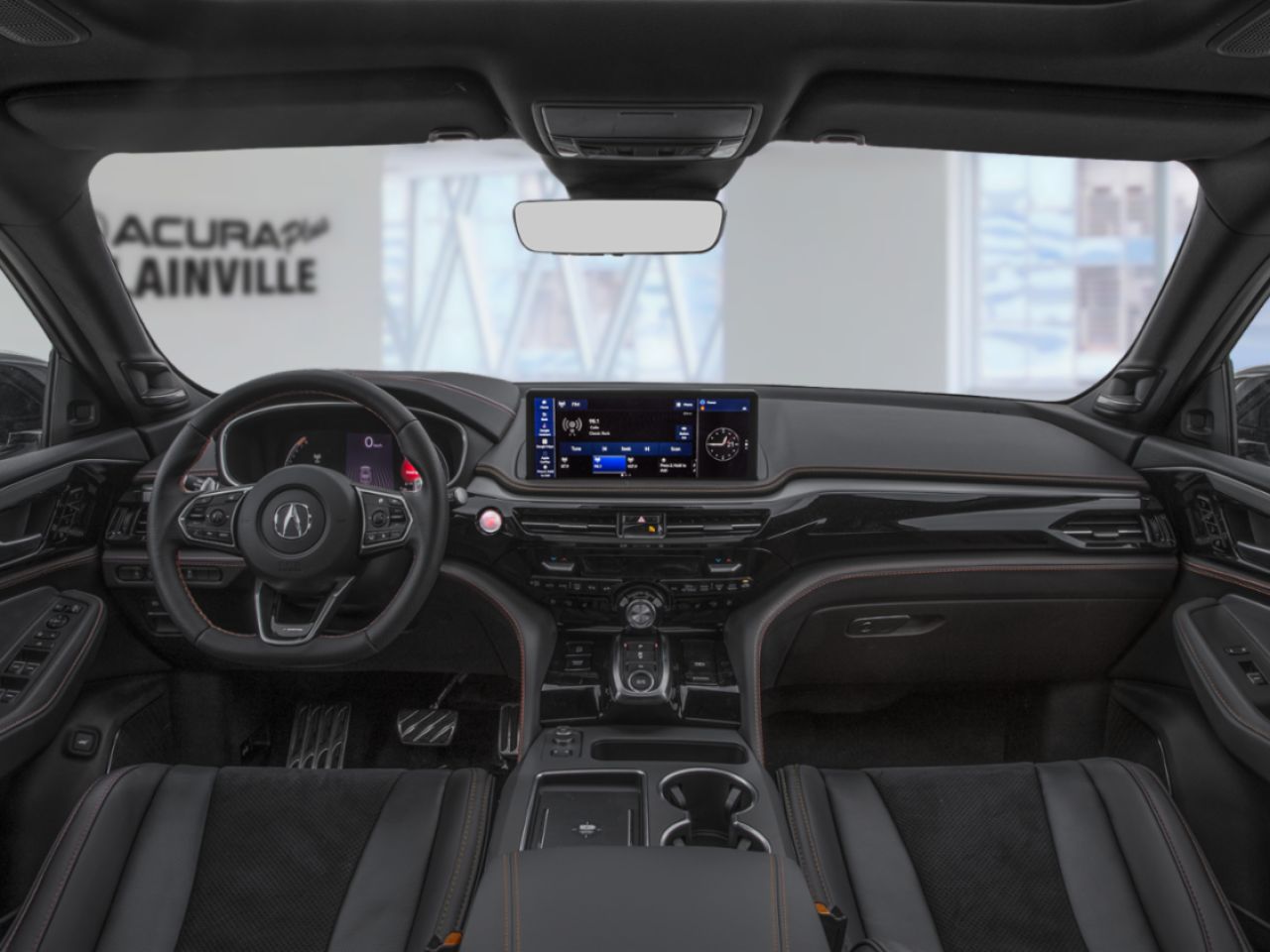 Acura MDX 2026 Noir majestueux nacr&eacute; Blainville - photo #7