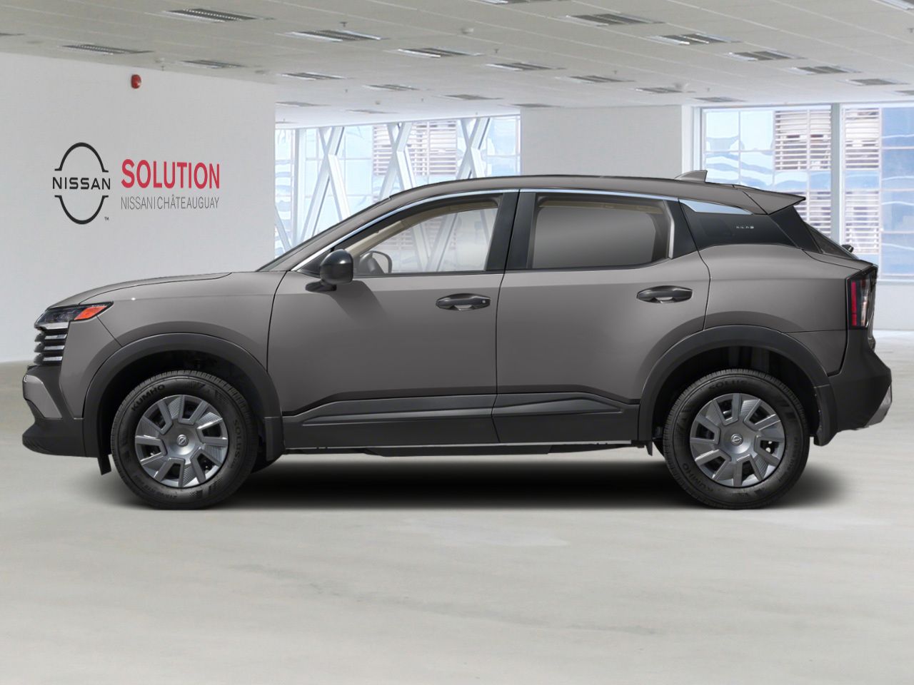 NISSAN Kicks KICKS S 2026 Gris poudre m&eacute;tallis&eacute; Ch&acirc;teauguay - photo #2