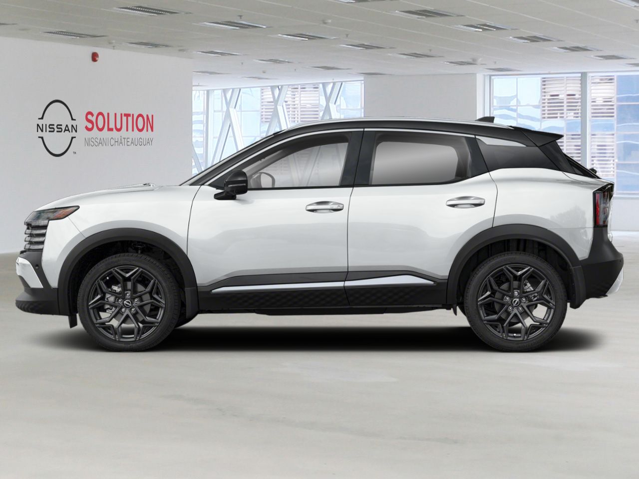 2026 NISSAN Kicks KICKS SR PRIVIL GE Aspen White TriCoat/Super Black Ch&acirc;teauguay - photo #1