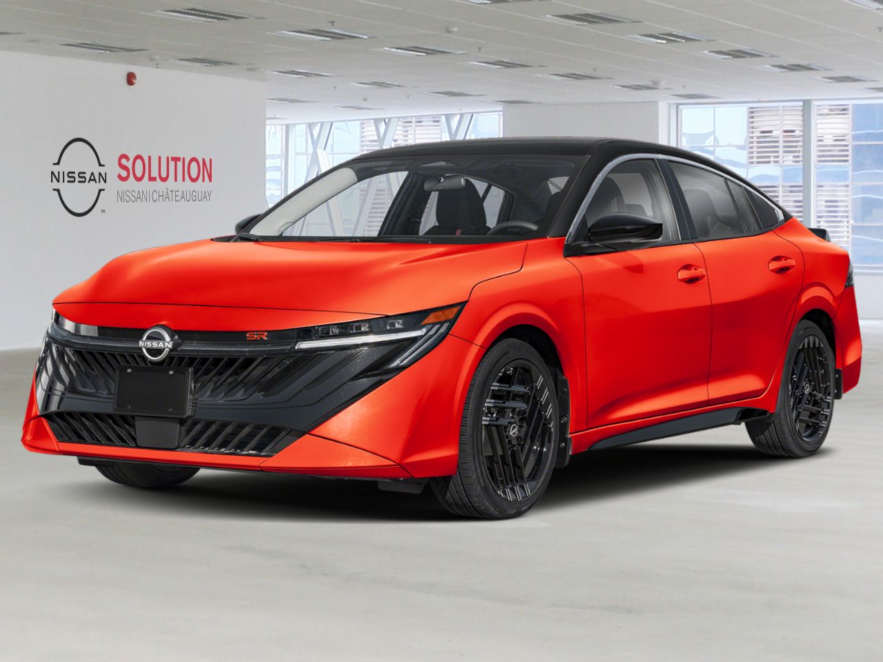 2026 NISSAN Sentra SENTRA SR Energetic Ember/Super Black Ch&acirc;teauguay - photo #0