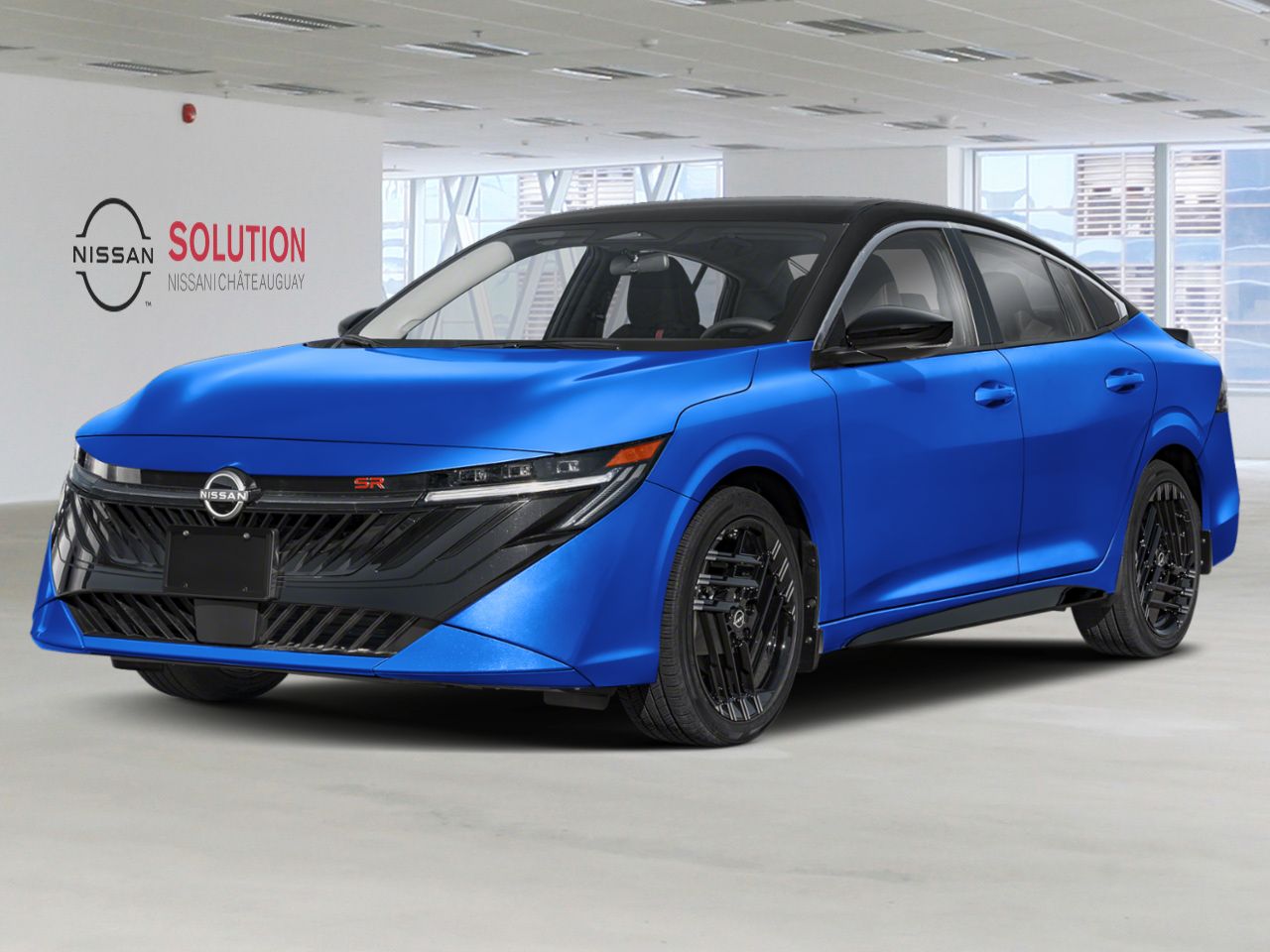 2026 NISSAN Sentra SENTRA SR Bluestone Pearl/Super Black Ch&acirc;teauguay - photo #0