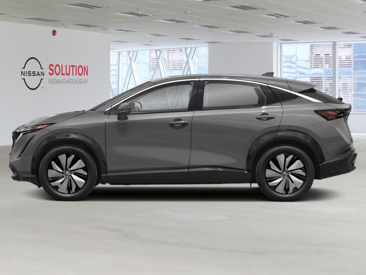 2026 Nissan ARIYA ARIYA SL+ TA Gun Metallic Ch&acirc;teauguay - photo #1