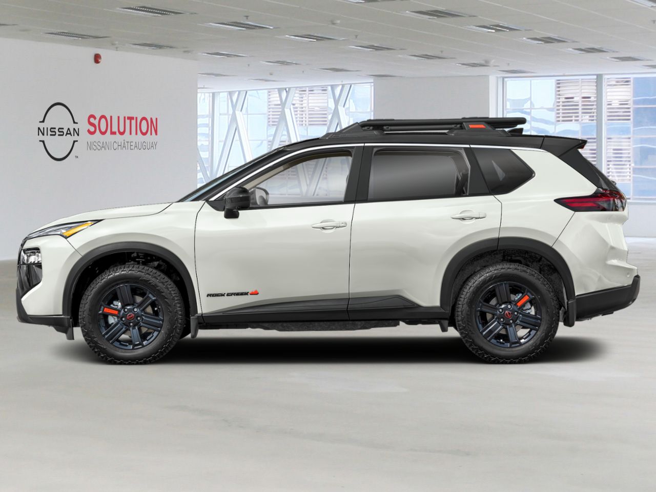 NISSAN Rogue ROGUE ROCK CREEK 2026 Blanc Everest triple couche deux tons Ch&acirc;teauguay - photo #2