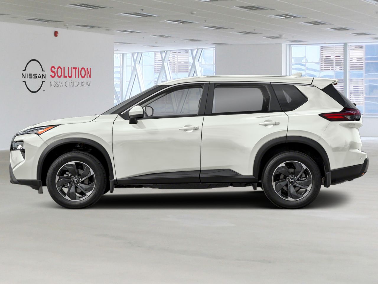 NISSAN Rogue ROGUE SV TOIT OUVRANT 2026 Blanc Everest nacr&eacute; triple couche Ch&acirc;teauguay - photo #1