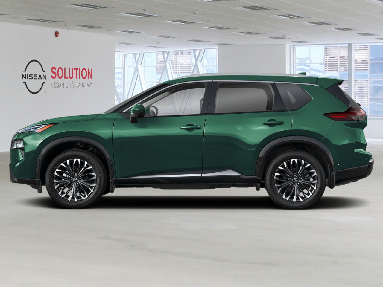 2026 NISSAN Rogue ROGUE PLATINE Obsidian Green Pearl Ch&acirc;teauguay - photo #2