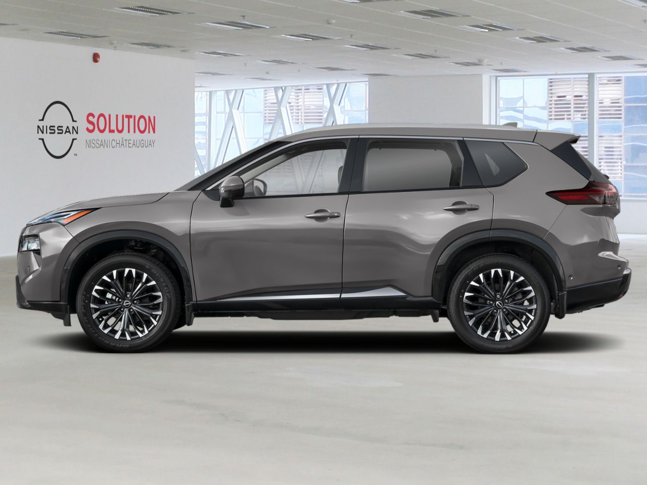 NISSAN Rogue ROGUE PLATINE 2026 Gris poudre m&eacute;tallis&eacute; Ch&acirc;teauguay - photo #2