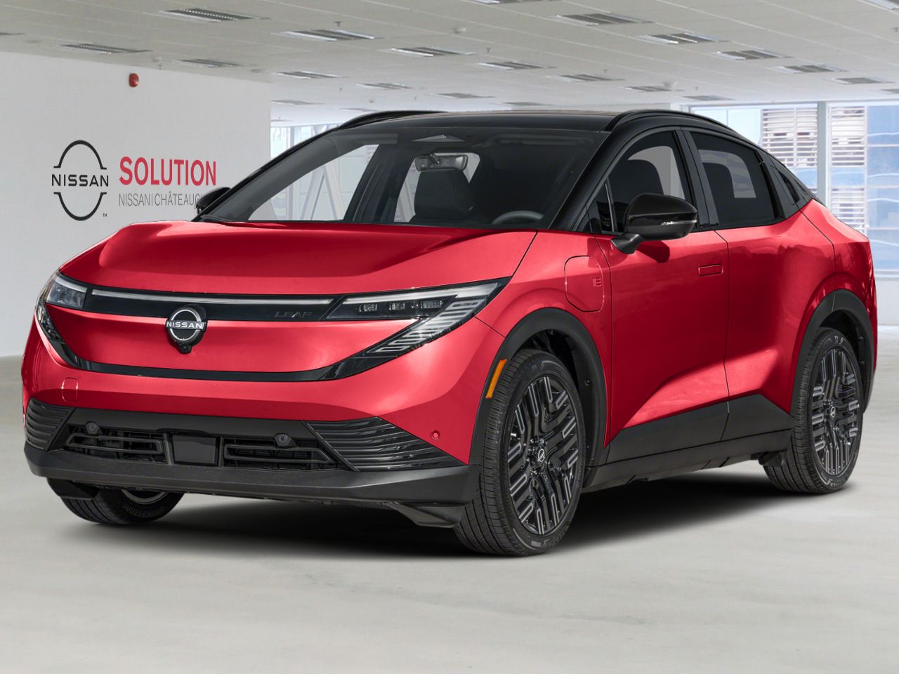 NISSAN LEAF LEAF PLATINUM+ 2026 Rouge m&eacute;tallis&eacute;/Noir Ch&acirc;teauguay - photo #0