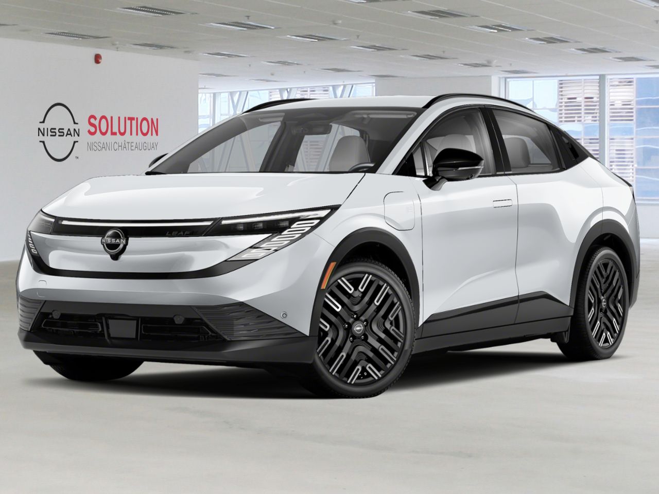 NISSAN LEAF LEAF PLATINUM+ 2026 Blanc Everest nacr&eacute; triple couche Ch&acirc;teauguay - photo #0