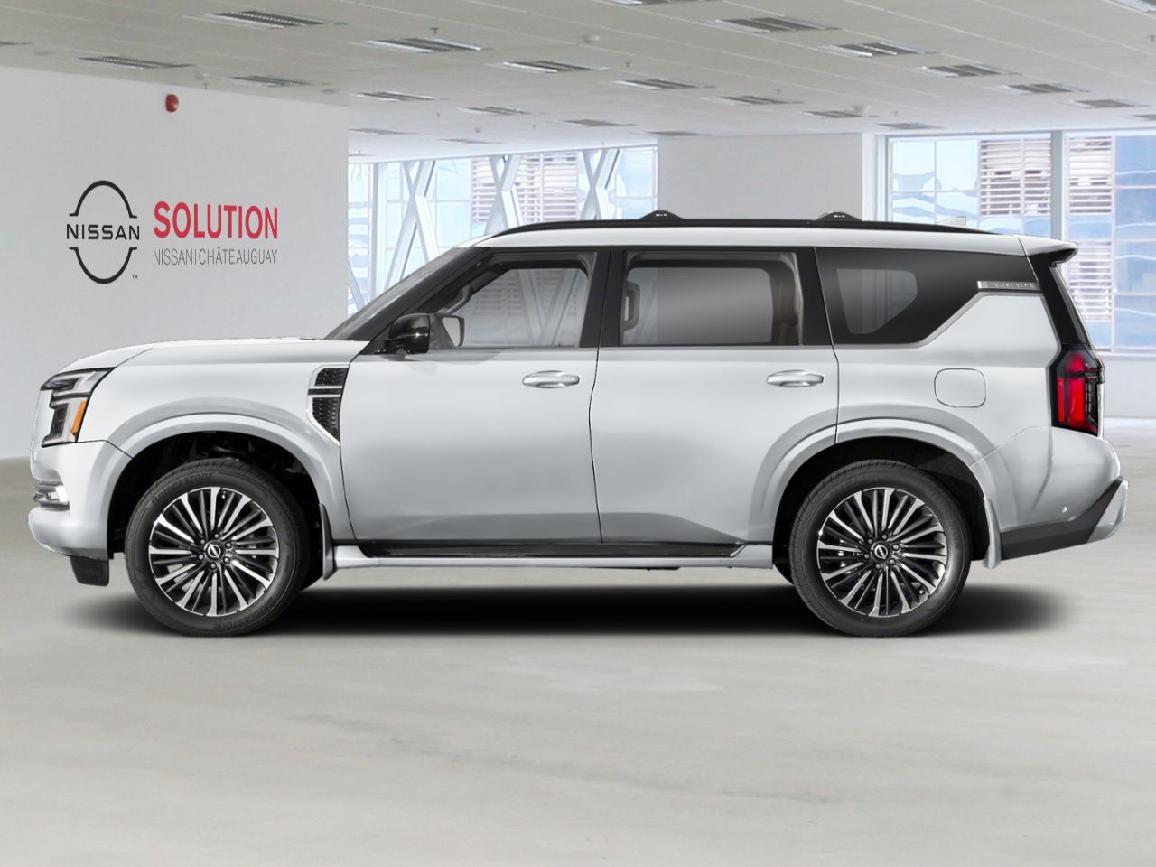 2026 NISSAN Armada ARMADA PLATINE R SERVE SI GES CAPITAINE Everest White Pearl Tricoat Ch&acirc;teauguay - photo #1