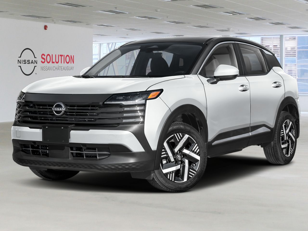 NISSAN Kicks KICKS SV PRIVIL GE 2026 Blanc d'Aspen triple couche/Noir intense Ch&acirc;teauguay - photo #0