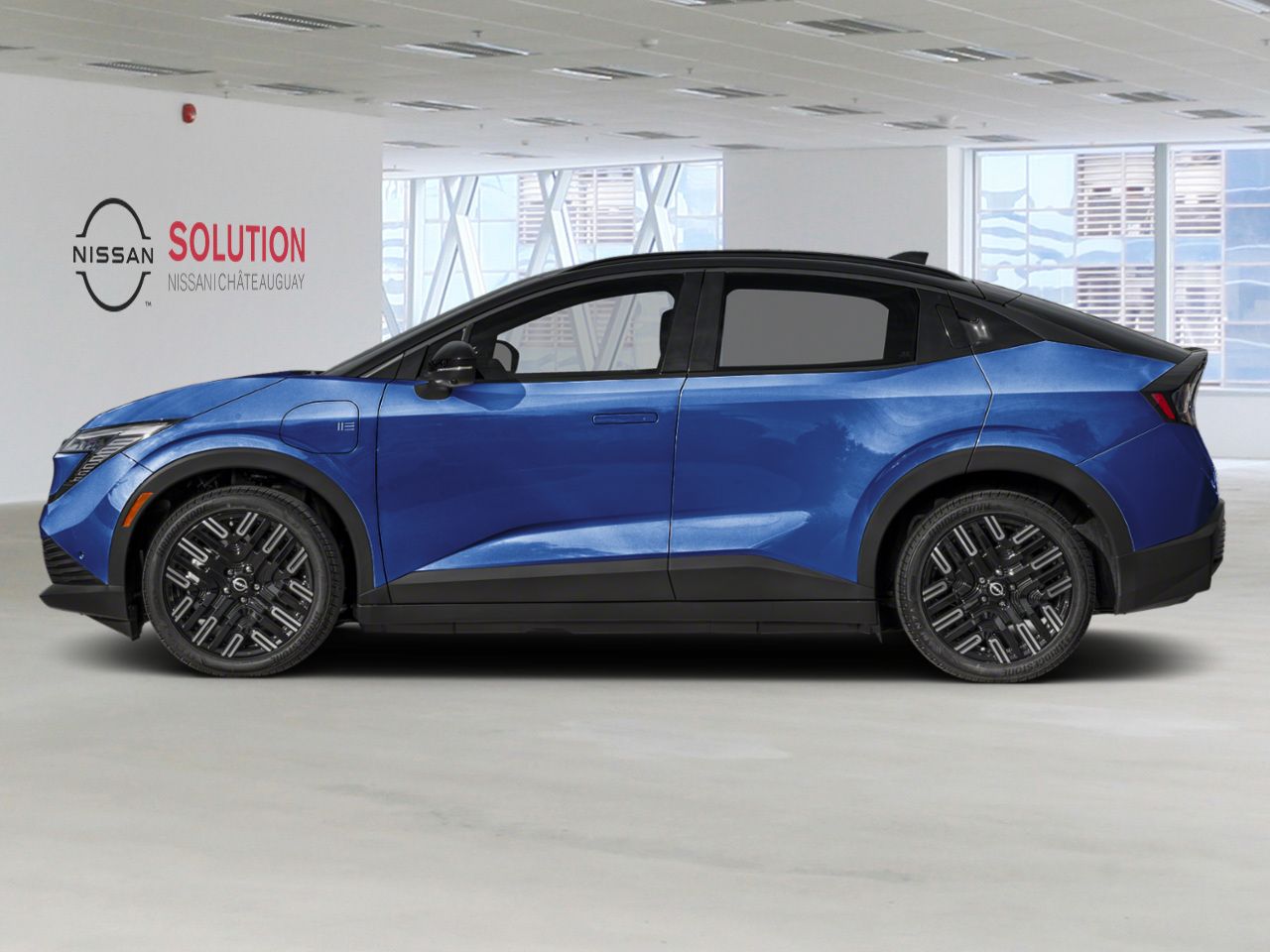 NISSAN LEAF LEAF PLATINUM+ 2026 Bleu oc&eacute;an profond nacr&eacute; Ch&acirc;teauguay - photo #2