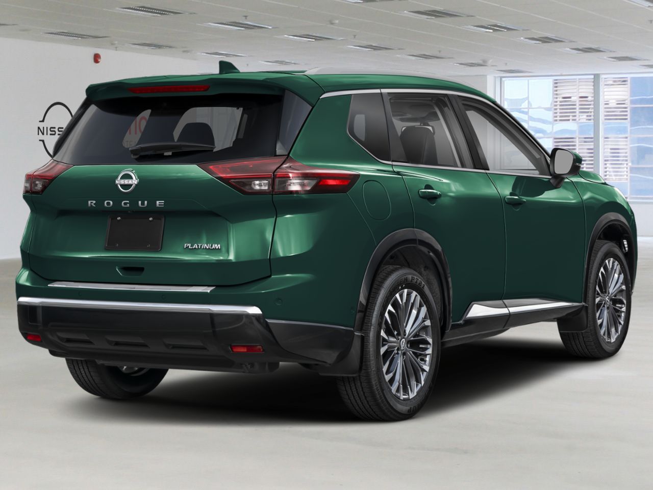 2026 NISSAN Rogue ROGUE PLATINE Obsidian Green Pearl Ch&acirc;teauguay - photo #1