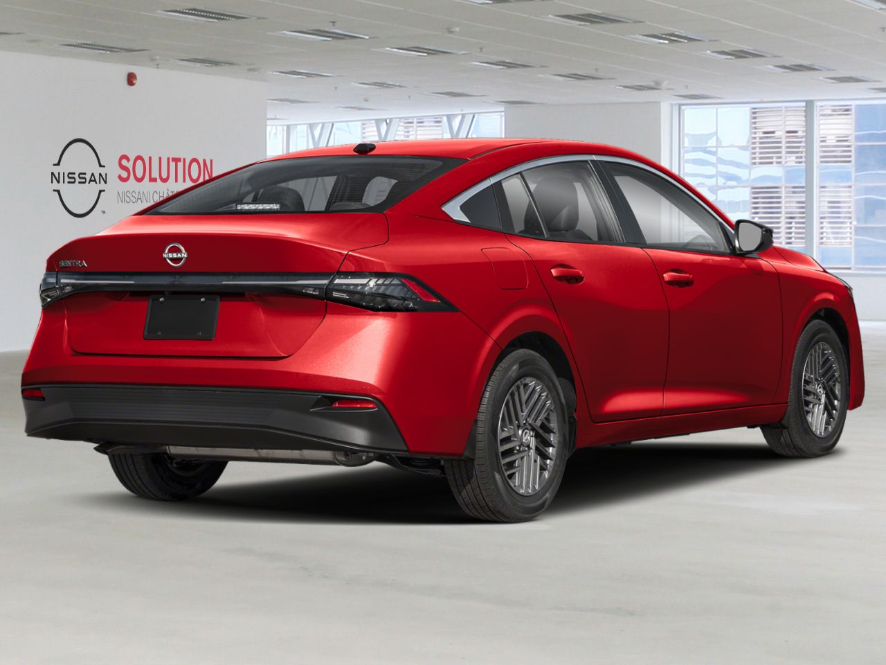 2026 NISSAN Sentra SENTRA SV Scarlet Ember Tintcoat Ch&acirc;teauguay - photo #2