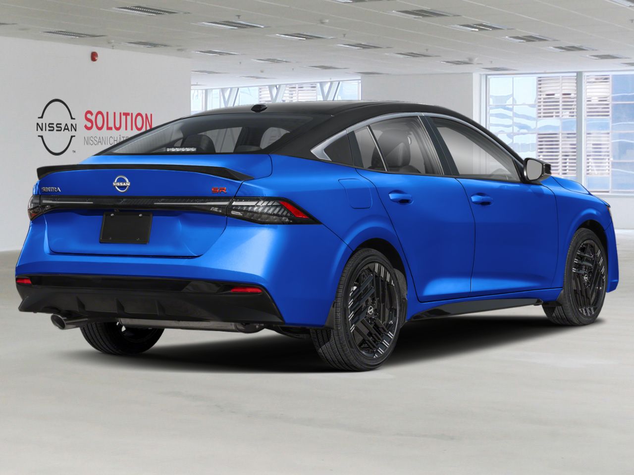 2026 NISSAN Sentra SENTRA SR Bluestone Pearl/Super Black Ch&acirc;teauguay - photo #1