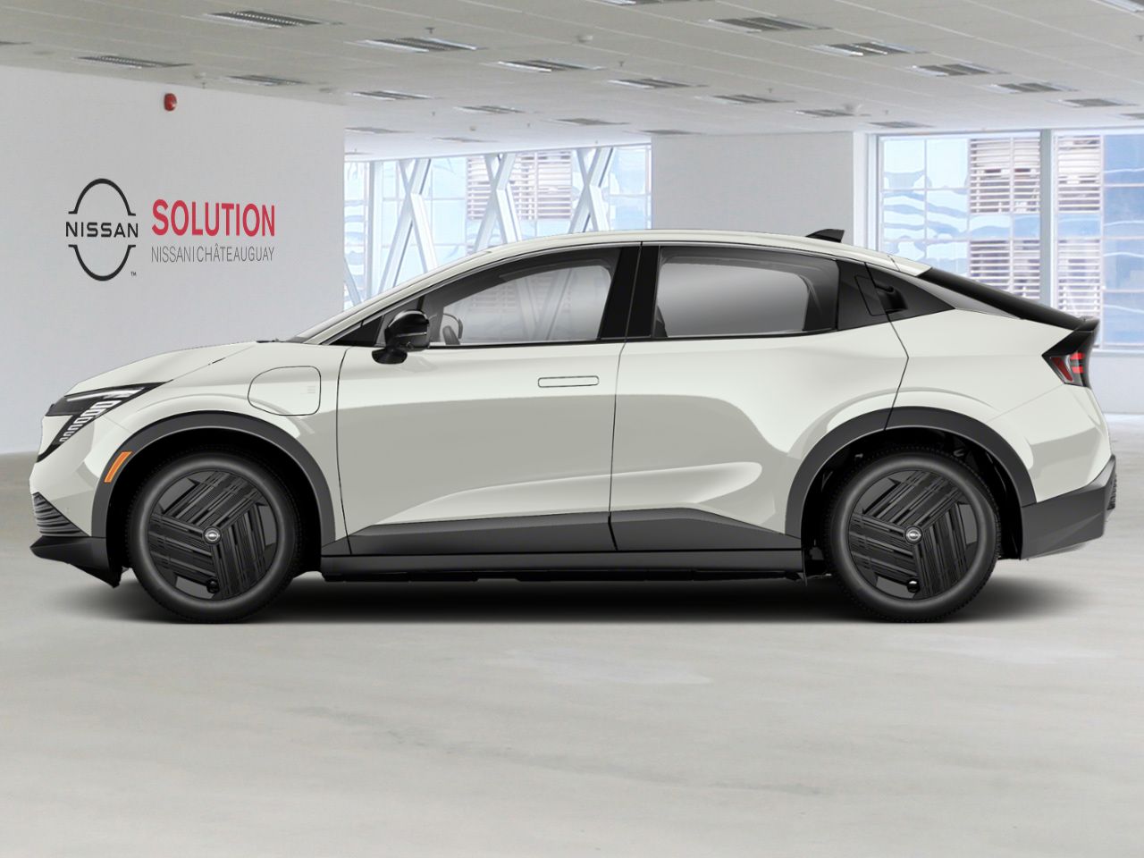 Nissan LEAF LEAF S+ 2026 Blanc Everest nacr&eacute; triple couche Ch&acirc;teauguay - photo #1