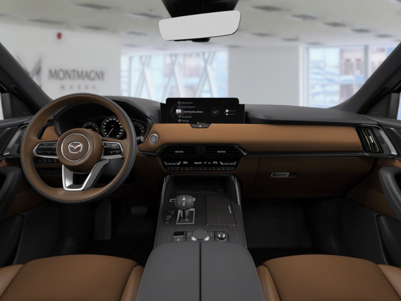 MAZDA CX-70 hybride léger Signature 2025 Blanc rhodium métallisé Montmagny - photo #2
